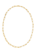 Micropave Link Chain Necklace